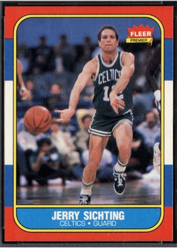 1986-87 Fleer #101 Jerry Sichting, Boston Celtics