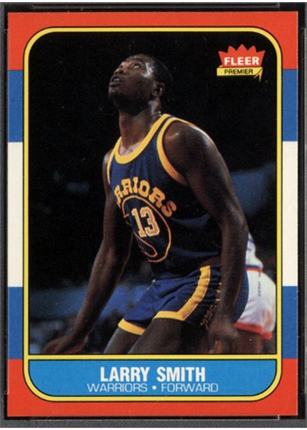 1986-87 Fleer #104 Larry Smith, Golden State Warriors
