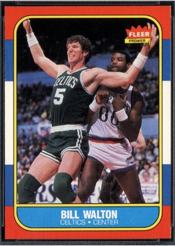 1986-87 Fleer #119 Bill Walton, Boston Celtics