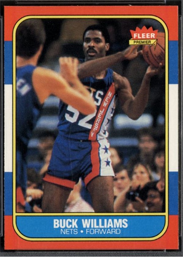 1986-87 Fleer #123 Buck Williams, New Jersey Nets
