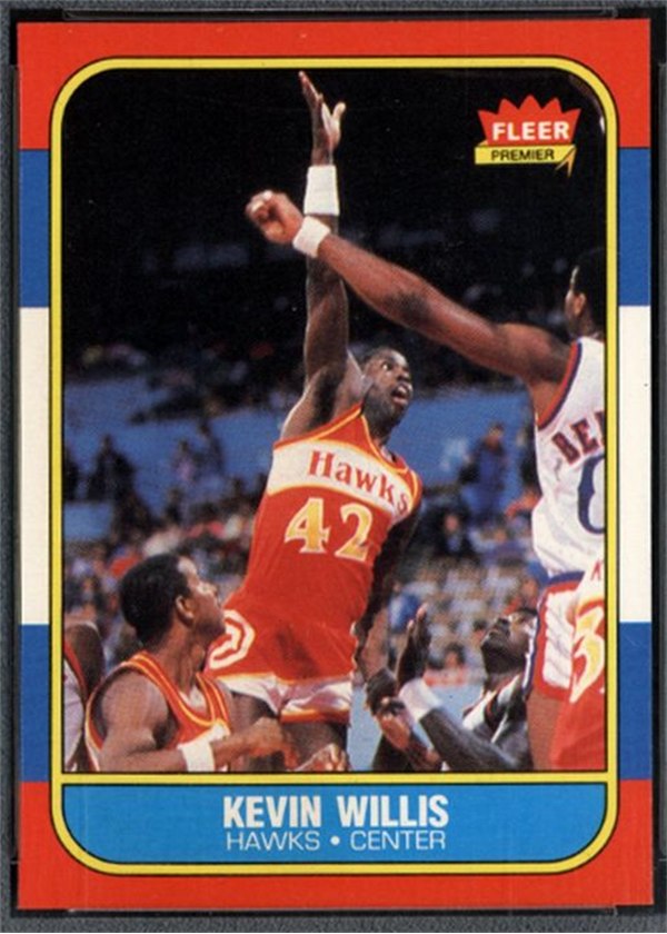 1986-87 Fleer #126 Kevin Willis, Atlanta Hawks