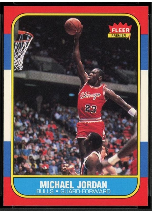 1986-87 Fleer #57 Michael Jordan, Chicago Bulls