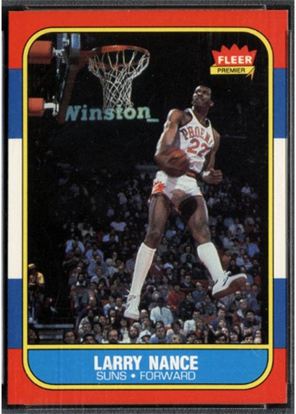 1986-87 Fleer #78 Larry Nance, Phoenix Suns