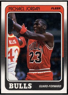 Michael Jordan #17 - 1988-89 Fleer Basketball