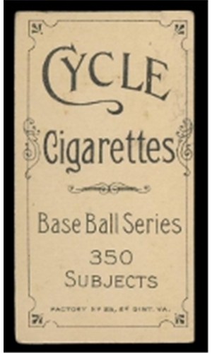 Cycle 350 tobacco back