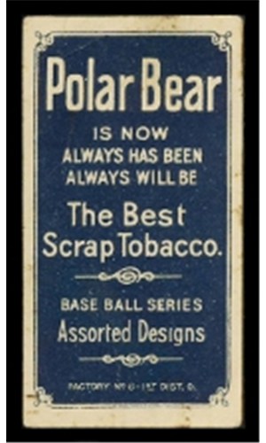 Polar Bear tobacco back