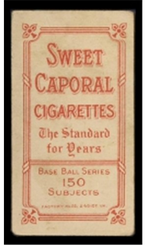 Sweet Caporal 150 (Factory 25) tobacco back
