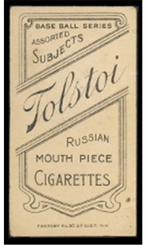 Tolstoi tobacco back