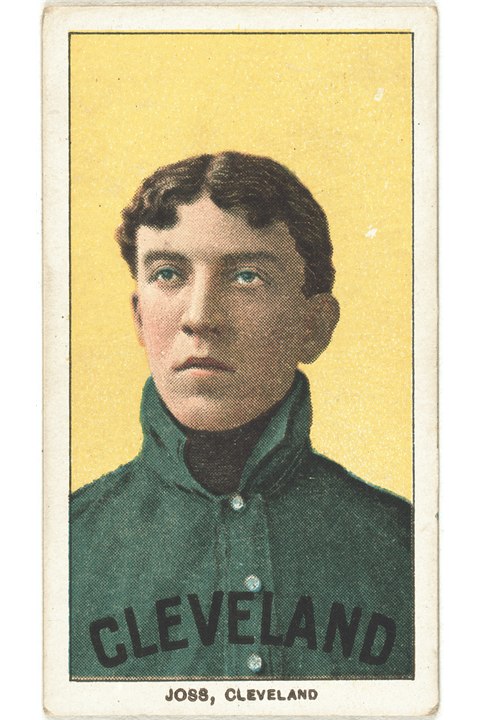 1909-11 T206 Addie Joss (Portrait), Cleveland Naps (front)