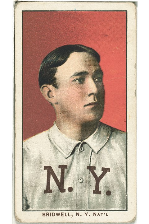 1909-11 T206 Al Bridwell (Portrait - No Cap), New York Giants (front)