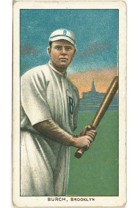 1909-11 T206 AL Burch (Batting), Brooklyn Superbas (front)
