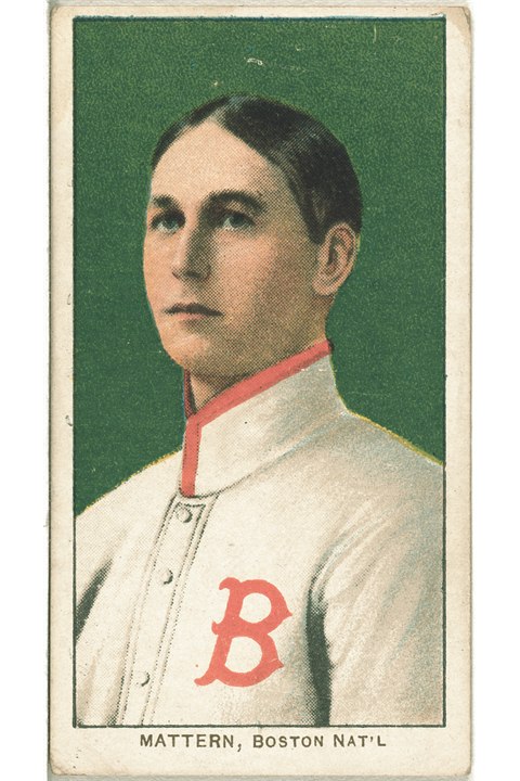 1909-11 T206 Al Mattern, Boston Doves (front)