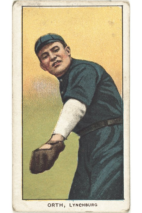 1909-11 T206 Al Orth, Lynchburg Shoemakers (front)