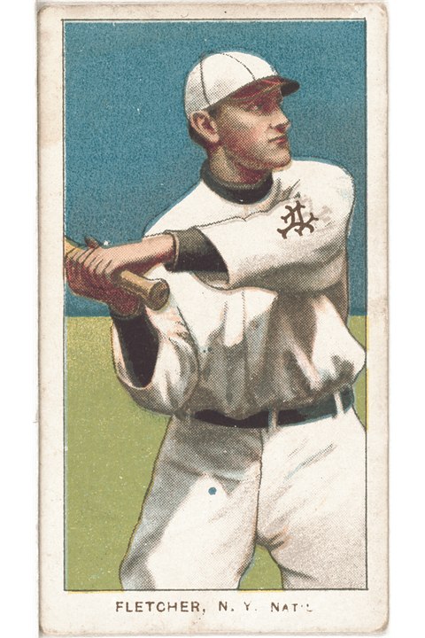 1909-11 T206 Art Fletcher, New York Giants (front)