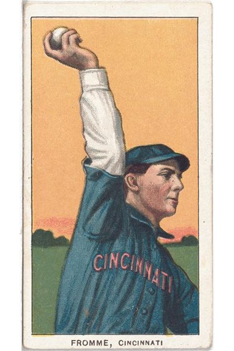 1909-11 T206 Art Fromme, Cincinnati Reds (front)