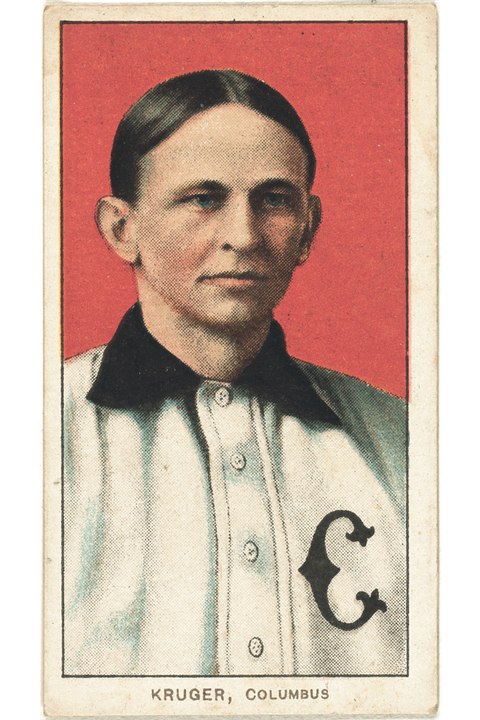 1909-11 T206 Art Kruger, Columbus Senators (front)