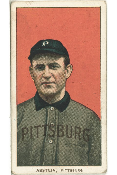 1909-11 T206 Bill Abstein, Pittsburgh Pirates (front)
