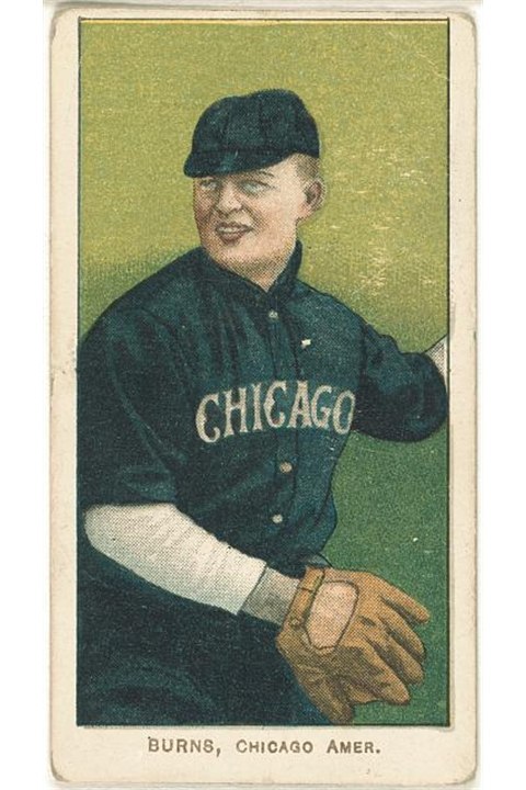 1909-11 T206 Bill Burns, Chicago White Sox (front)