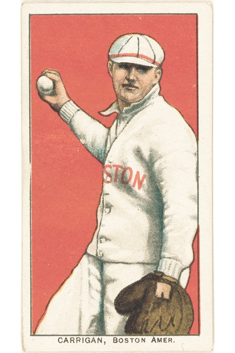 1909-11 T206 Bill Carrigan, Boston Red Sox (front)