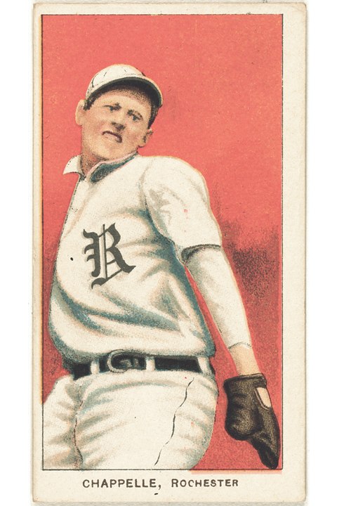 1909-11 T206 Bill Chappelle, Rochester Bronchos (front)