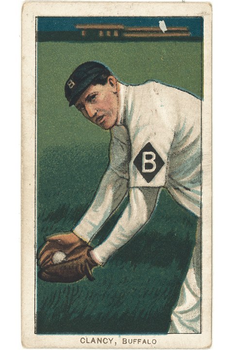 1909-11 T206 Bill Clancy, Buffalo Bisons (front)
