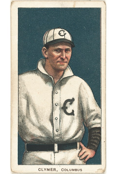 1909-11 T206 Bill Clymer, Columbus Senators (front)