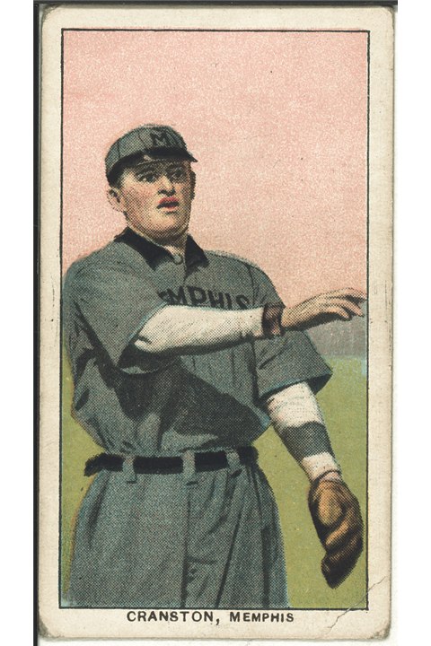 1909-11 T206 Bill Cranston, Memphis Turtles (front)
