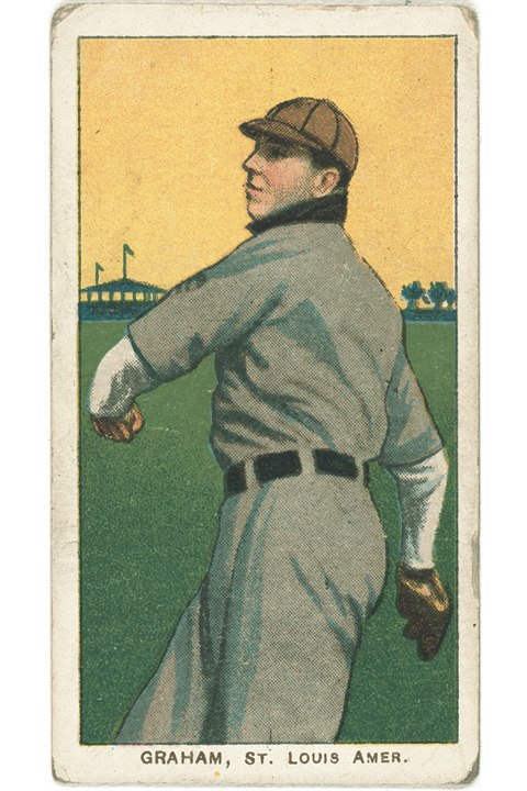 1909-11 T206 Bill Graham, St Louis Browns (front)