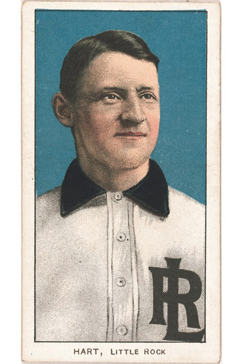 1909-11 T206 Bill Hart, Little Rock Travelers (front)