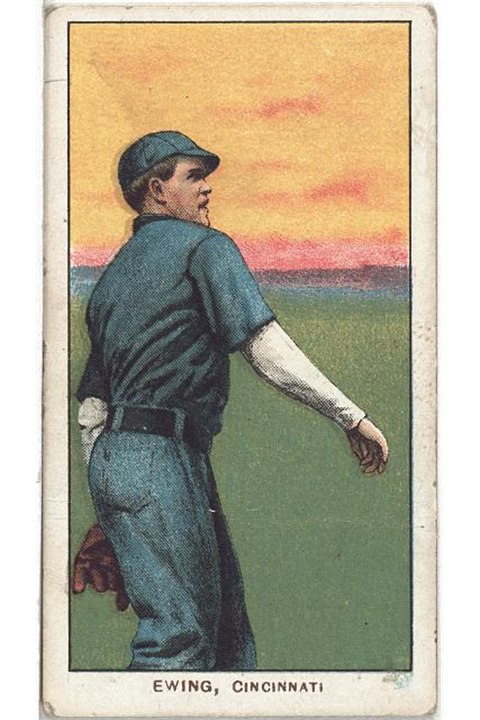 1909-11 T206 Bob Ewing, Cincinnati Reds (front)