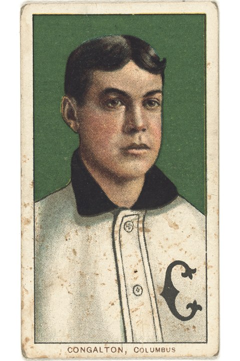 1909-11 T206 Bunk Congalton, Columbus Senators (front)