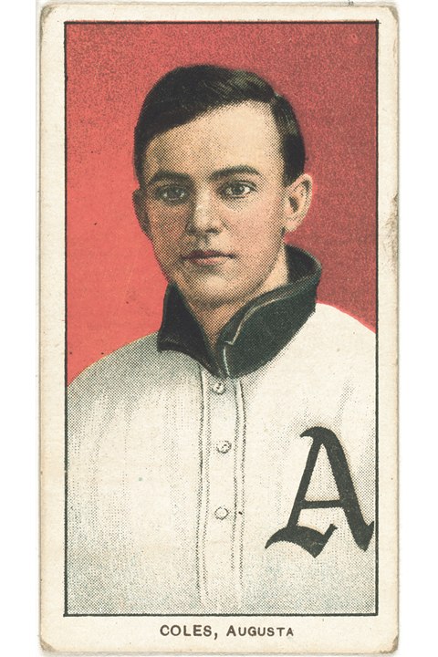 1909-11 T206 Cad Coles, Augusta Tourists (front)