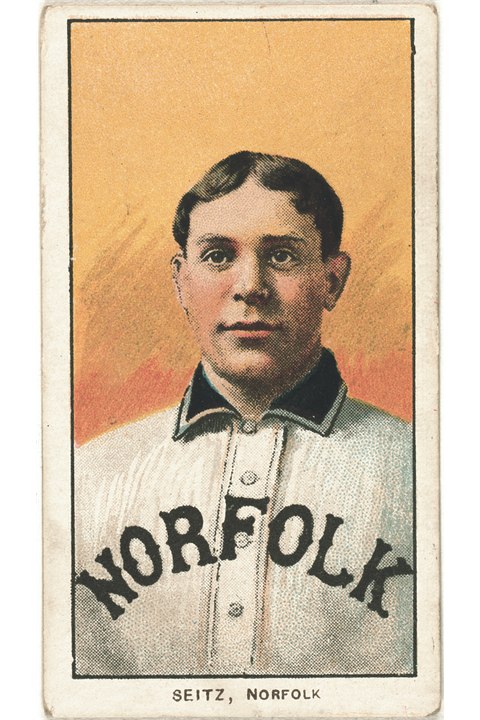 1909-11 T206 Charles Seitz, Norfolk Tars (front)