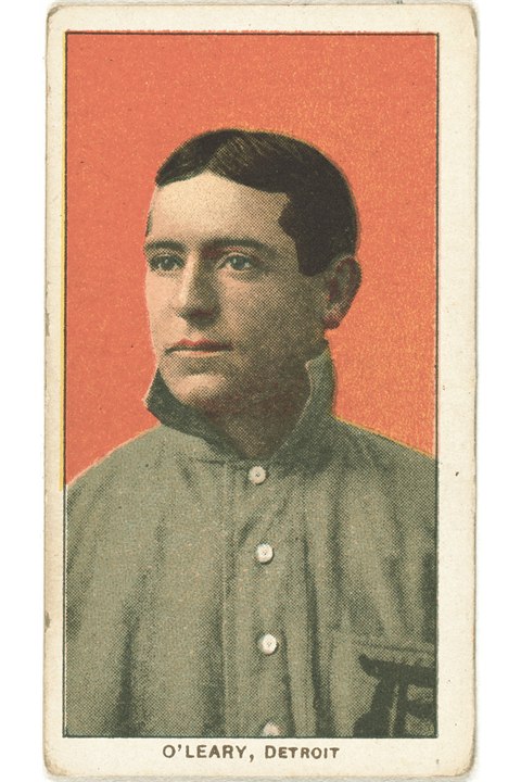 1909-11 T206 Charley O'Leary (Portrait), Detroit Tigers (front)