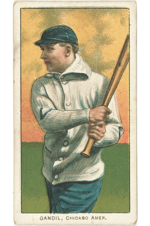 1909-11 T206 Chick Gandil, Chicago White Sox (front)