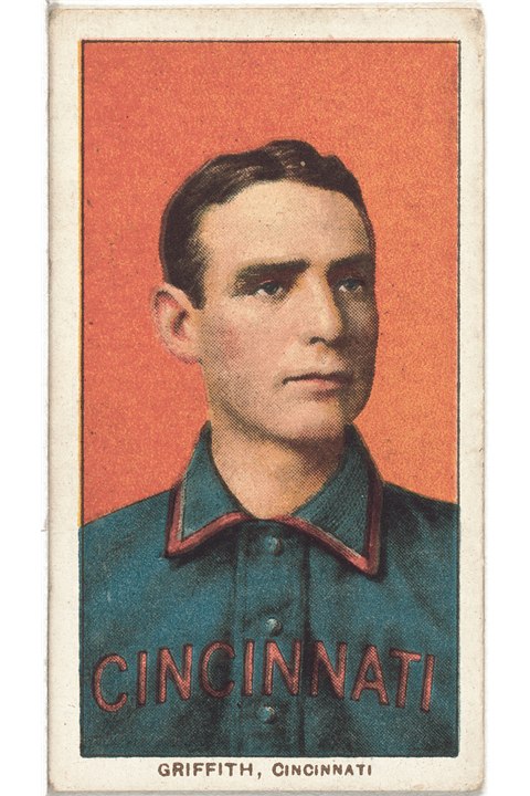 1909-11 T206 Clark Griffith (Portrait), Cincinnati Reds (front)