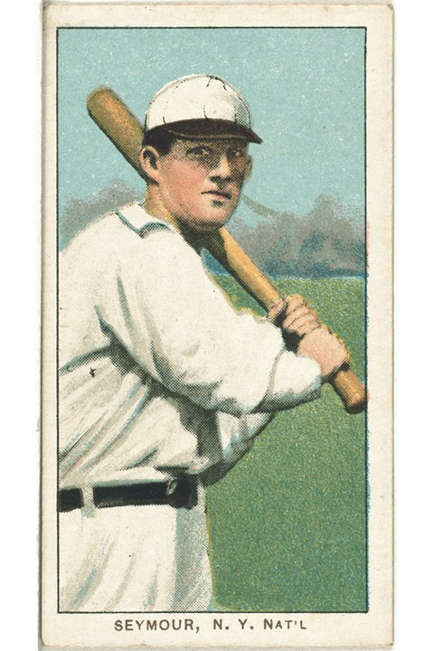 1909-11 T206 Cy Seymour (Batting), New York Giants (front)
