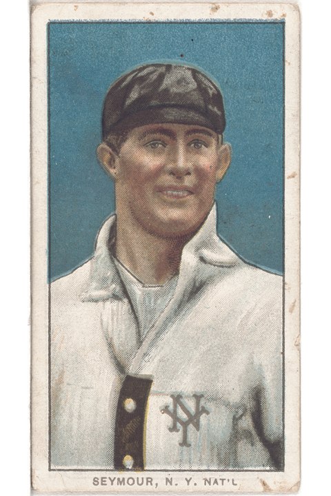 1909-11 T206 Cy Seymour (Portrait), New York Giants (front)