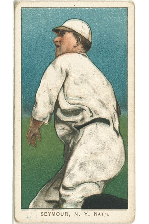 1909-11 T206 Cy Seymour (Throwing), New York Giants (front)