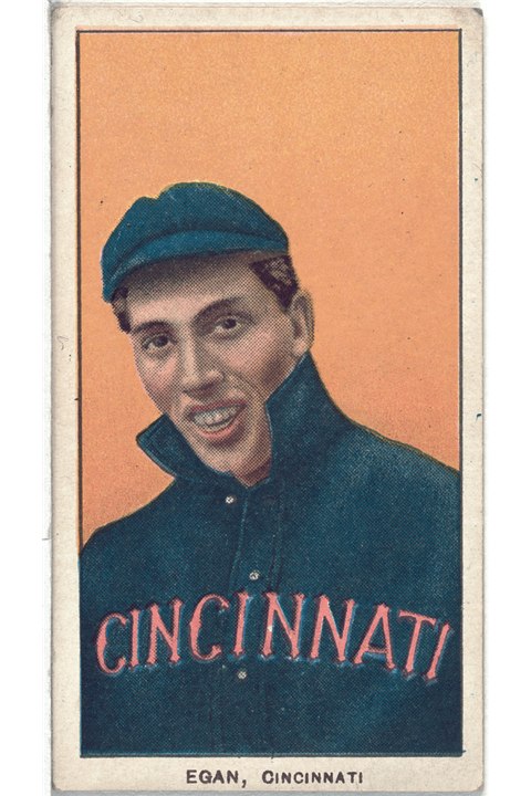 1909-11 T206 Dick Egan, Cincinnati Reds (front)