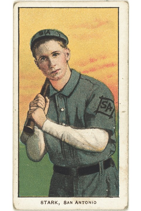 1909-11 T206 Dolly Stark, San Antonio Bronchos (front)