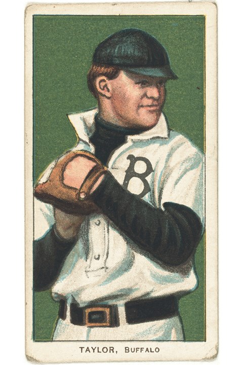 1909-11 T206 Dummy Taylor, Buffalo Bisons (front)