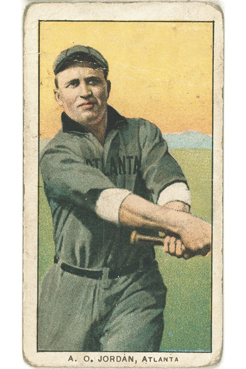 1909-11 T206 Dutch Jordan, Atlanta Crackers (front)