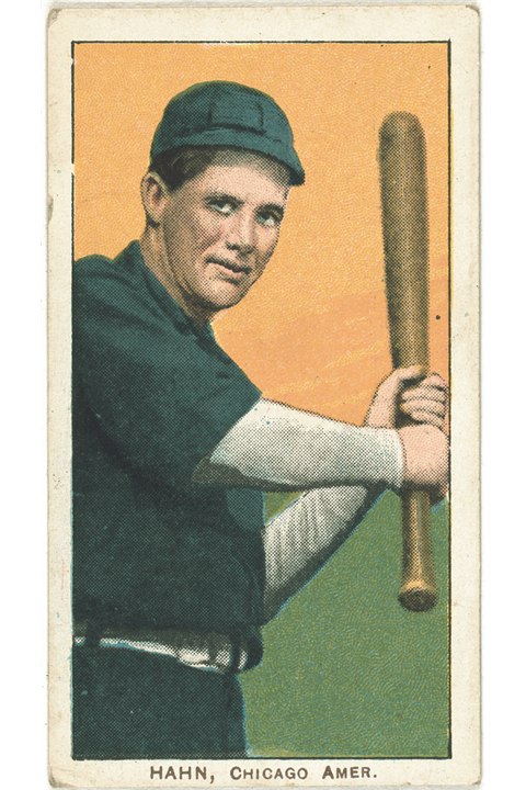 1909-11 T206 Ed Hahn, Chicago White Sox (front)