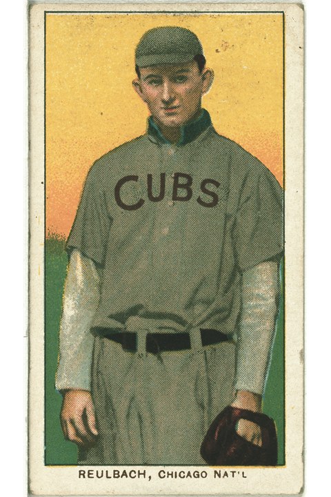 1909-11 T206 Ed Reulbach (No Glove Showing), Chicago Cubs (front)