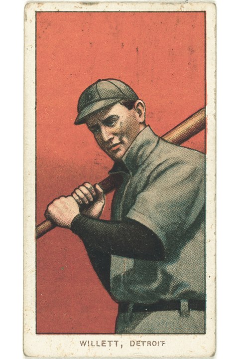 1909-11 T206 Ed Willett, Detroit Tigers (front)