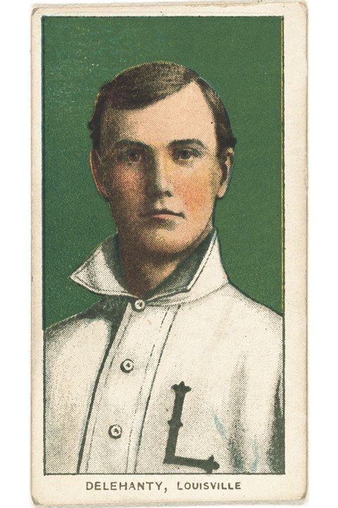 1909-11 T206 Frank Delehanty, Louisville Colonels (front)