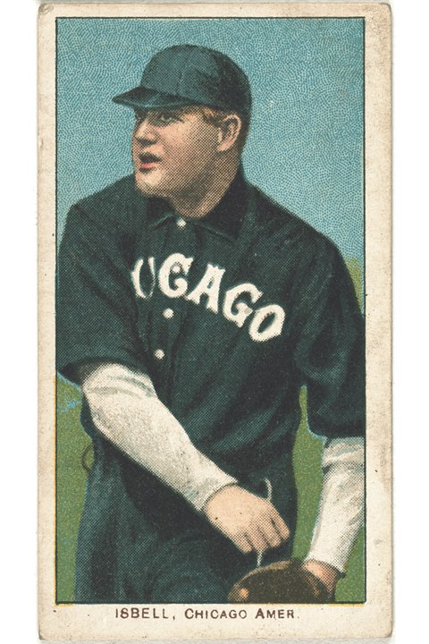 1909-11 T206 Frank Isbell, Chicago White Sox (front)
