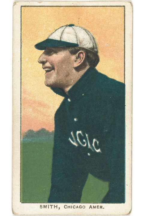 1909-11 T206 Frank Smith (White Cap), Chicago White Sox (front)