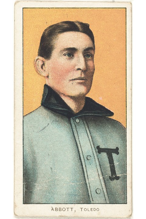 1909-11 T206 Fred Abbott, Toledo Mud Hens (front)
